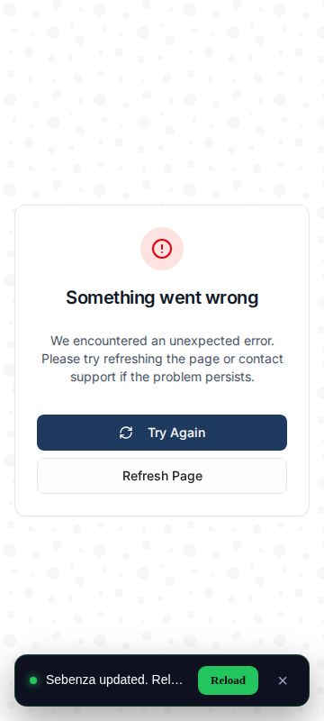 Properties — mobile screen